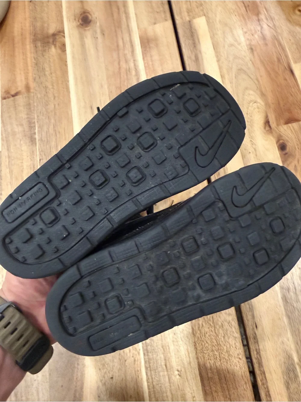 Kids Nike ACG Black Lace-Up Winter Boots